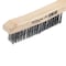 Forney Scratch Brush With Long Handle, Stainless, 3 X 19 Rows 70521 - alternate 3